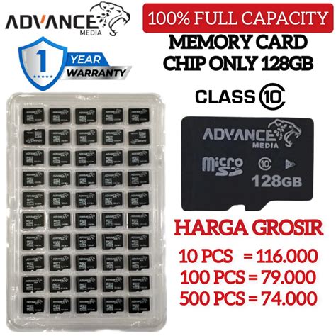 Memory Card Kartu MicroSD MMC Advance Original TF Class10 Kapasitas 8 16 32 64 128 GB